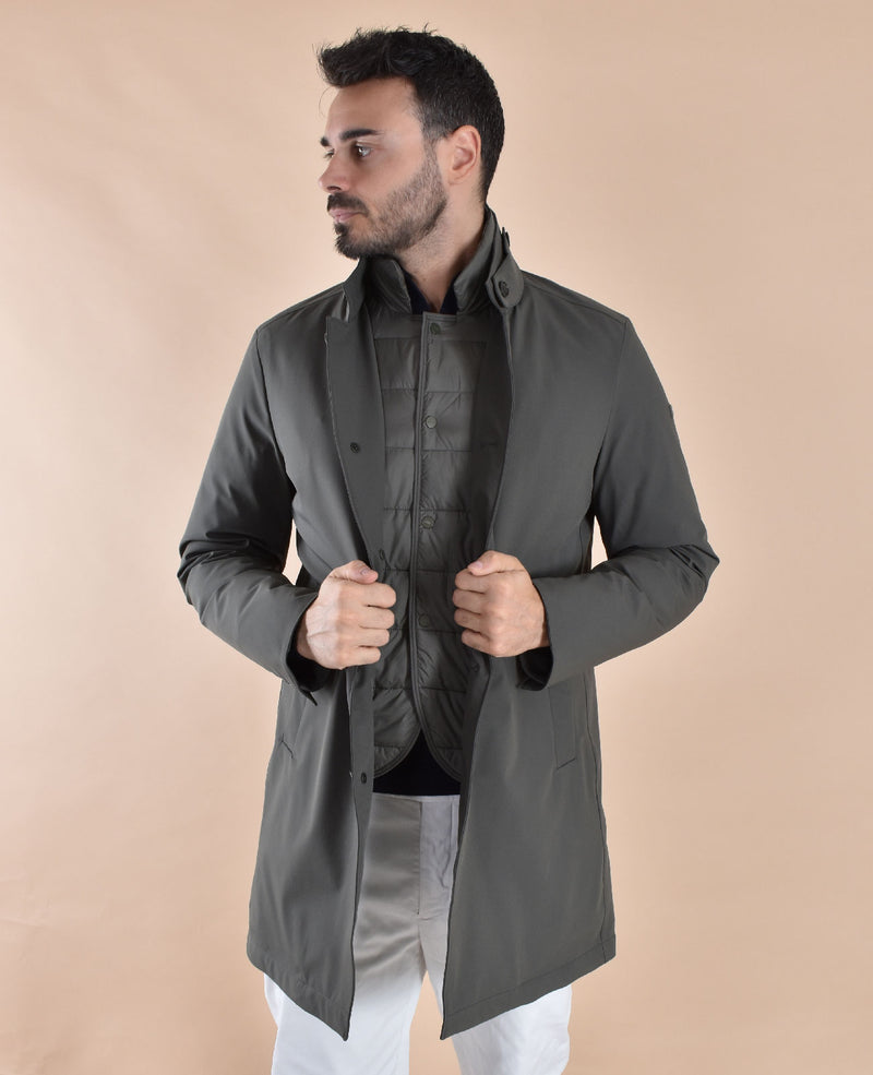 Giubbotto Duno parka Palladium Torano verde 