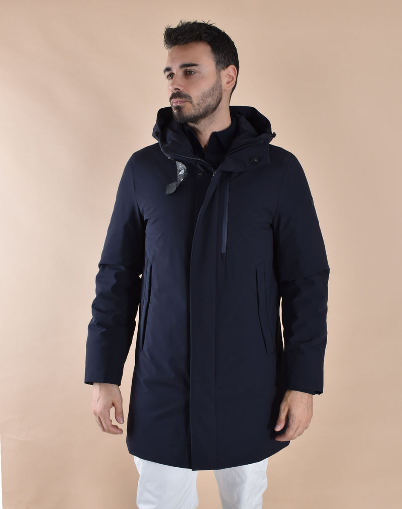 Parka Duno cappotto Capalbio Planet blu 