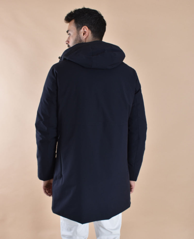 Parka Duno cappotto Capalbio Planet blu 