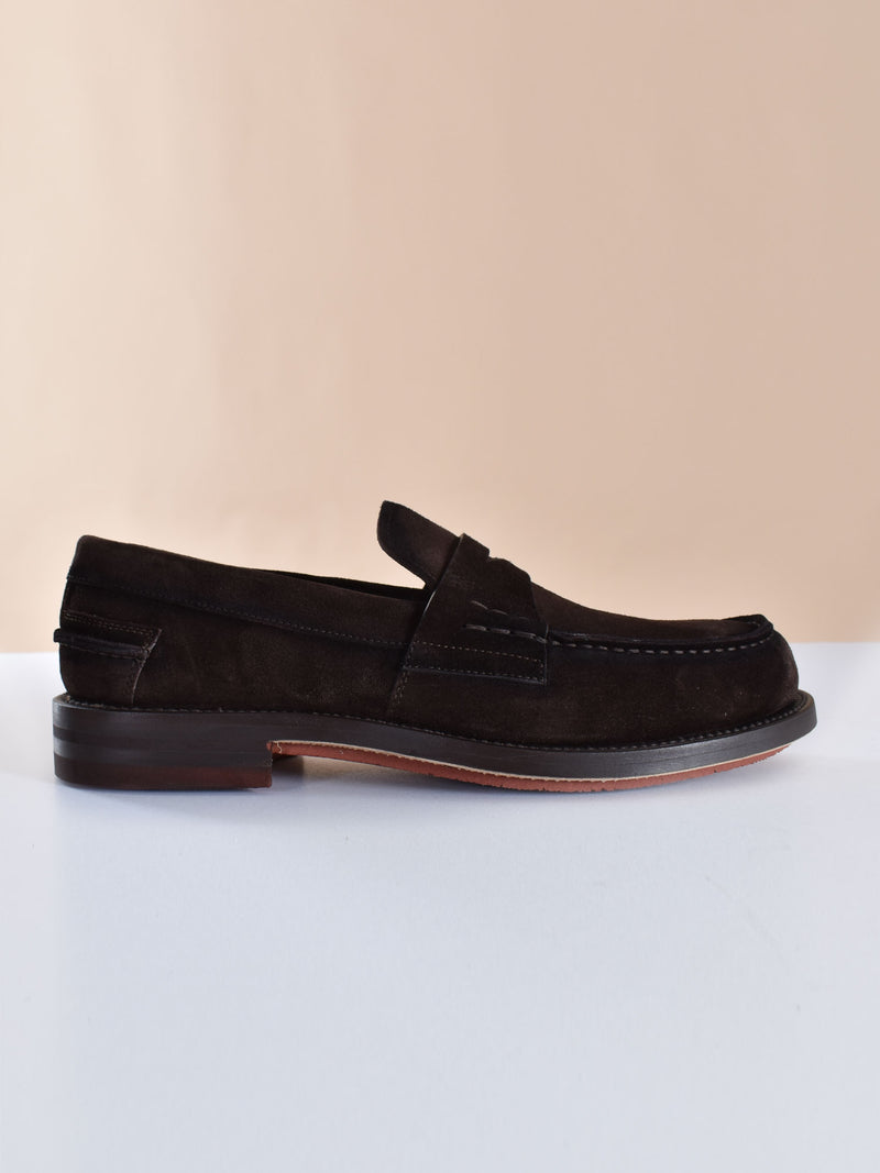Mocassini Fabi marrone suede 
