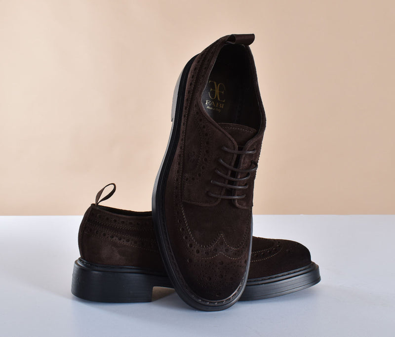 Scarpe Fabi derby marrone 