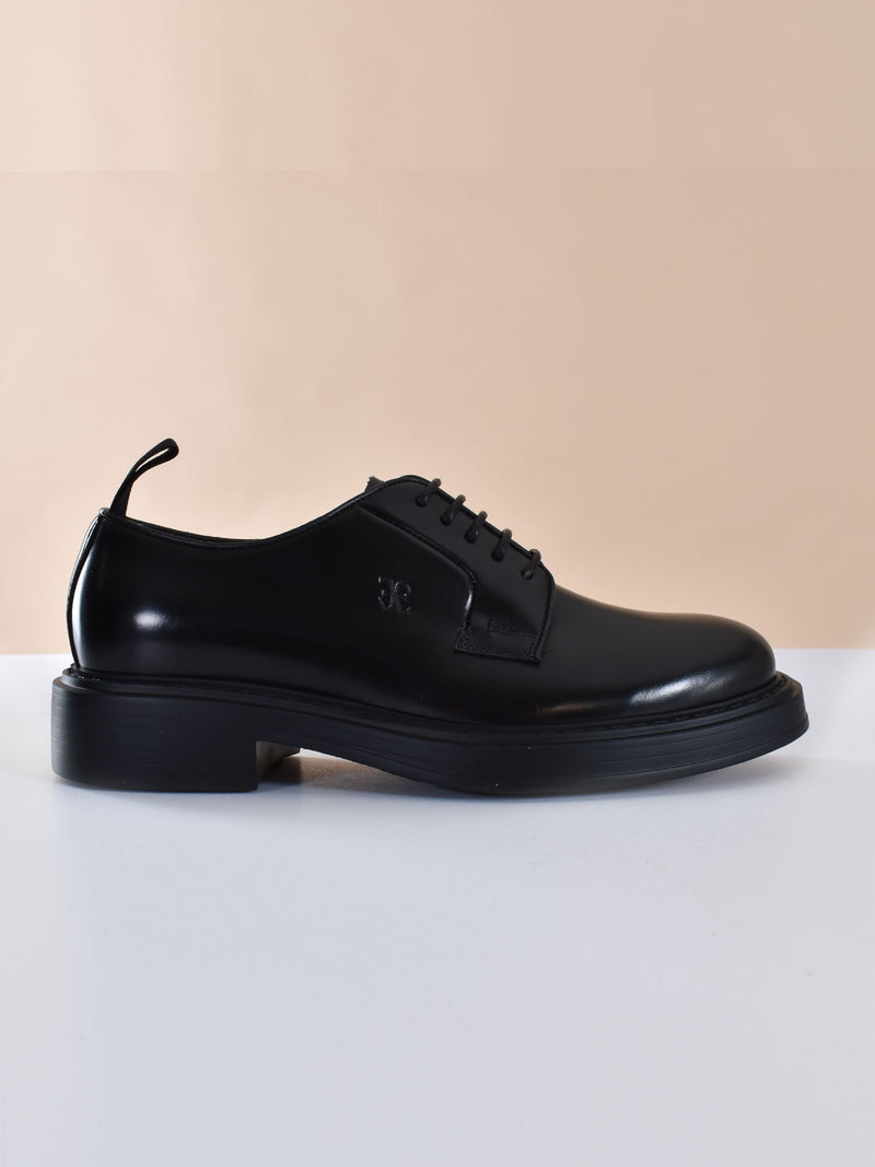 Scarpe Fabi derby nere 