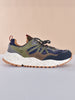 Sneakers Flower Mountain Sanchia blu verde