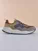 Sneakers Flower Mountain Sanchia mud brown olive