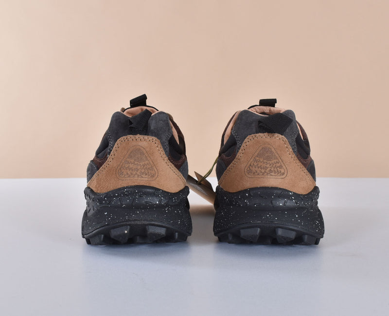 Sneakers Flower Mountain Yamanogrey black dark brown 