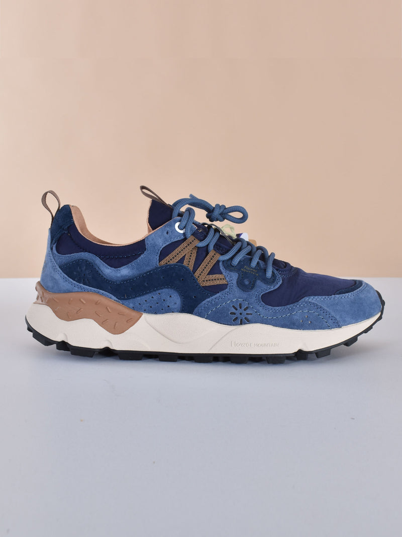 Sneakers Flower Mountain Yamano blu 