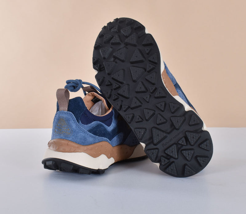 Sneakers Flower Mountain Yamano blu 