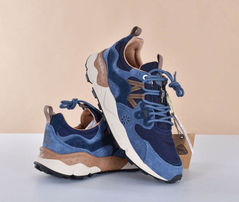 Sneakers Flower Mountain Yamano blu 