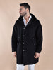 Parka Galà Luxury Denzel nero oversize