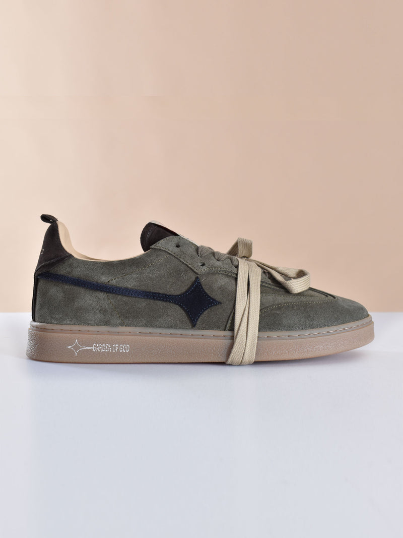 Sneakers Garden of God Earth suede olive 