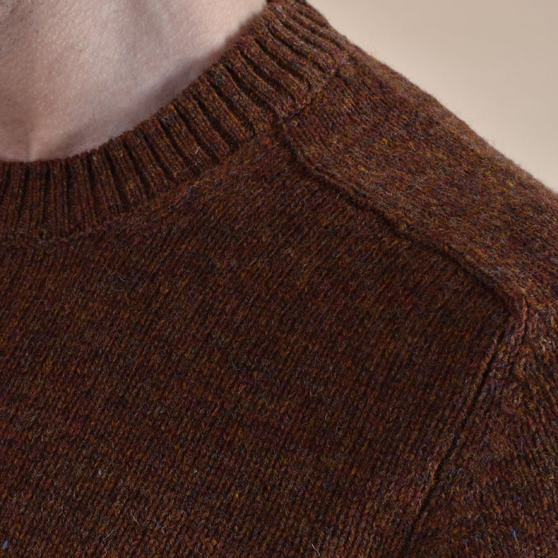 Maglia Gran Sasso Shetland mattone 