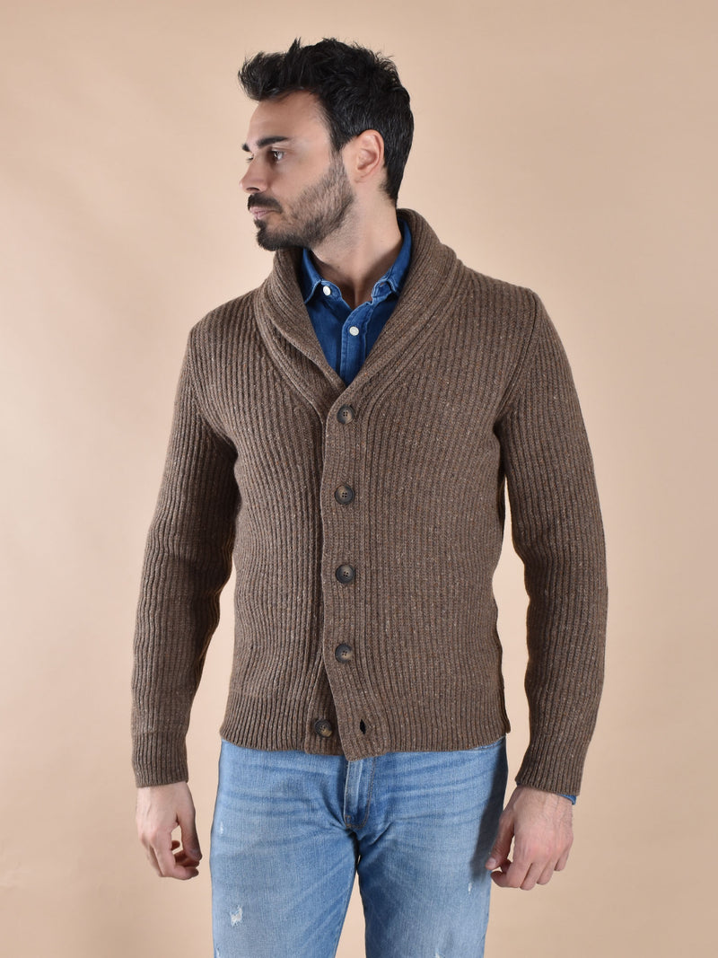 Cardigan maglione Gran Sasso cashmere lana 