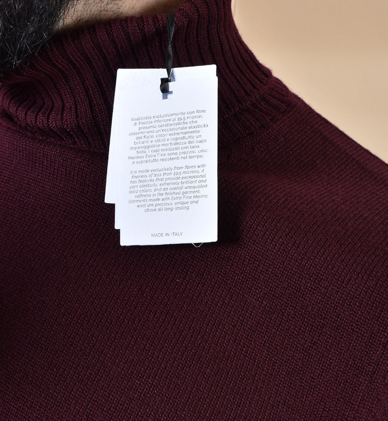 Dolcevita Gran Sasso merinos extrafine bordeaux 