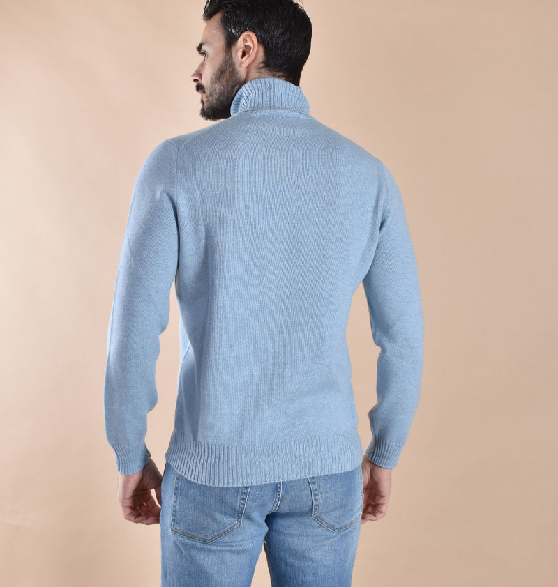Dolcevita Gran Sasso merinos extrafine celeste 