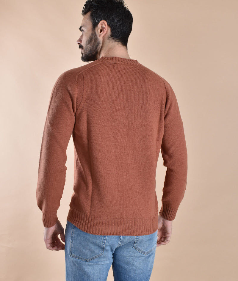 Maglia Gran Sasso super geelong paricollo tegola 