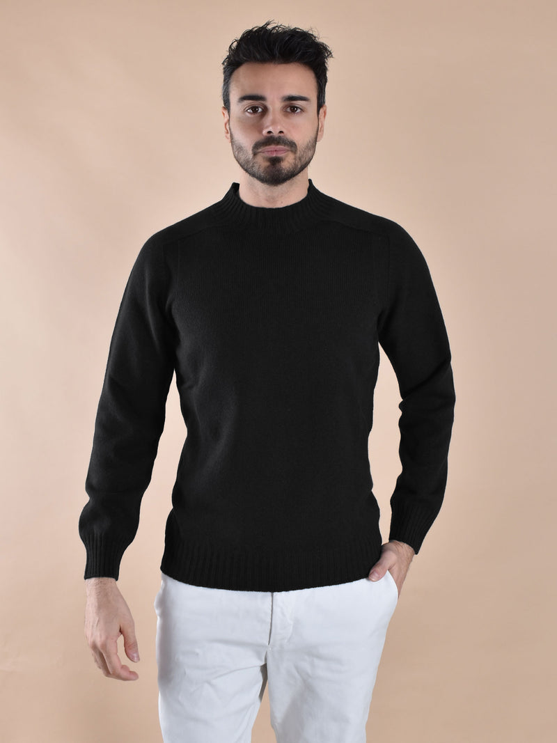 Maglia Gran Sasso Super Geelong nera 