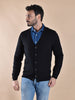 Cardigan Gran Sasso Athleisure nero