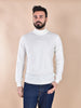 Maglia Gran Sasso lupetto bianco merinos extrafine