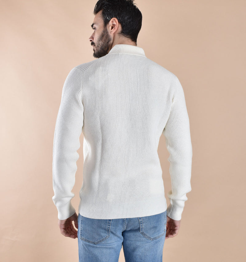 Polo Gran Sasso merinos extrafine panna 
