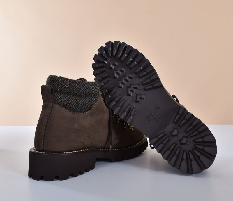 Scarpe Gran Sasso stivaletti marrone 