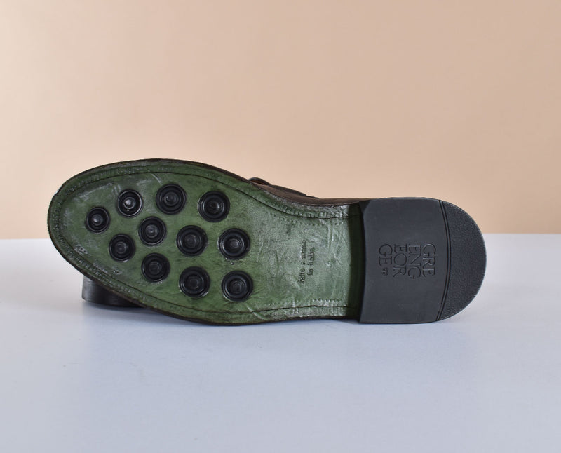 Mocassini Green George nappine moro 