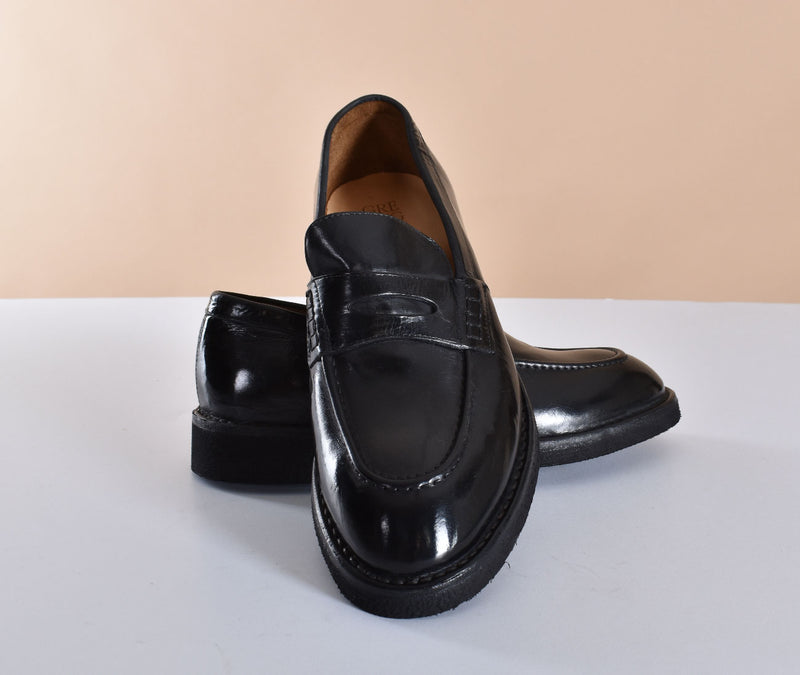 Mocassini Green George nero 