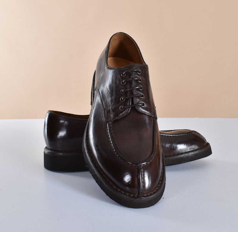 Scarpe Green George derby marrone 