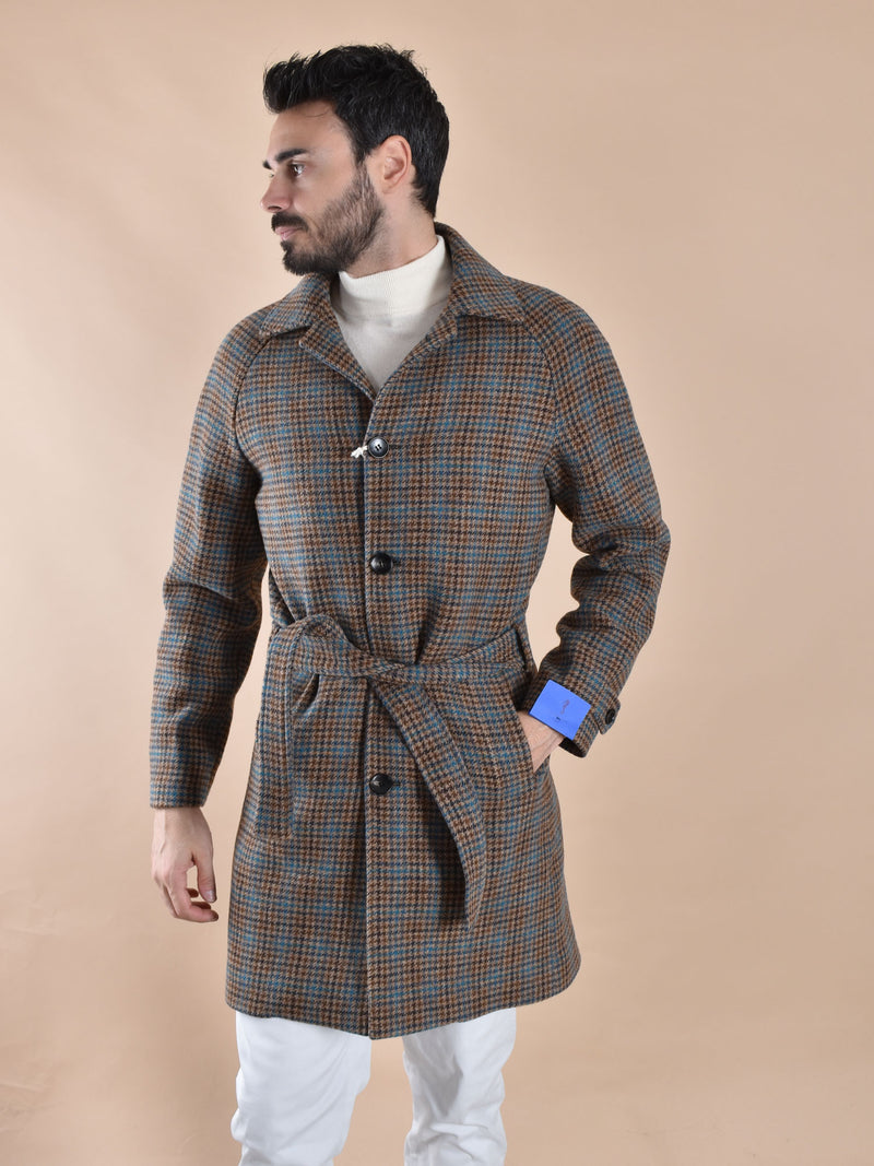 Cappotto Guarinucci pied de poule 