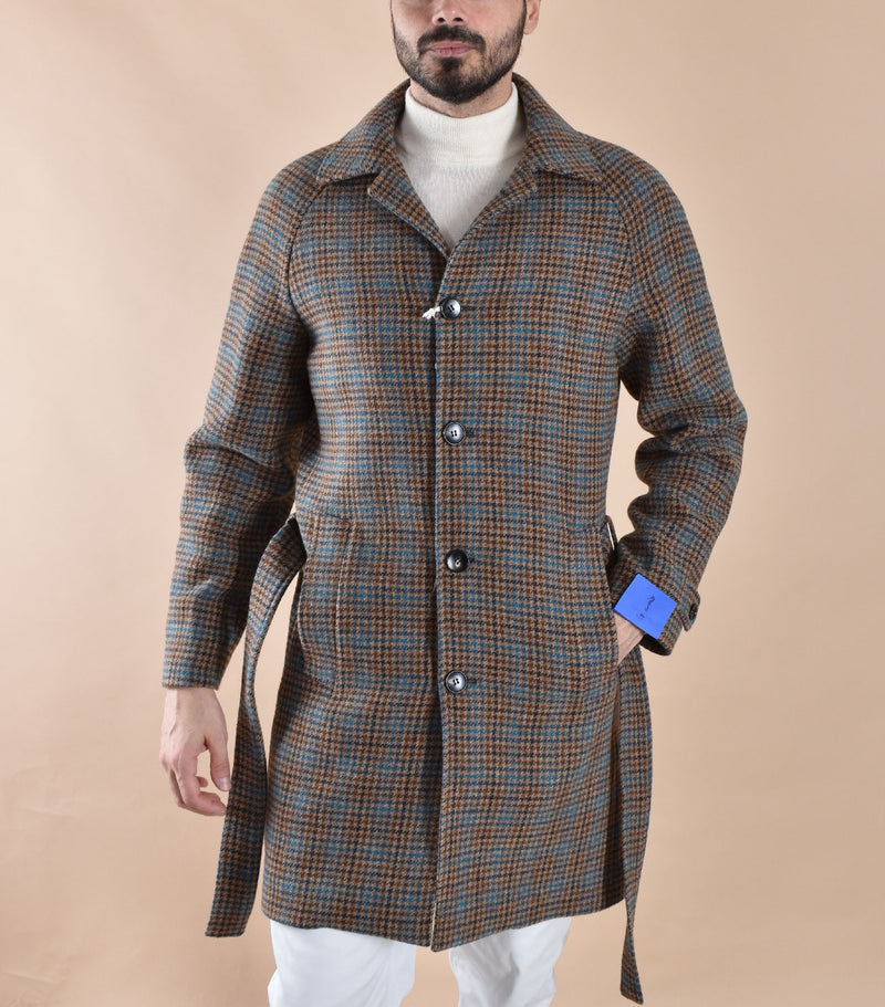 Cappotto Guarinucci pied de poule 
