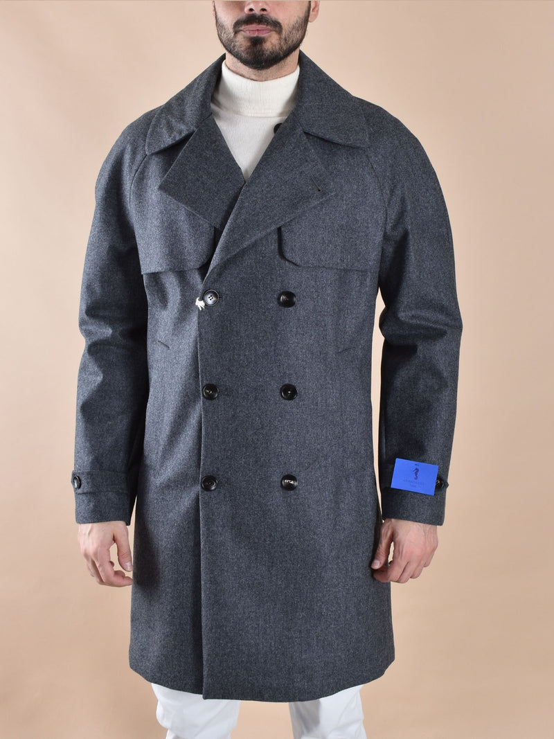 Cappotto Guarinucci grigio sermoneta 