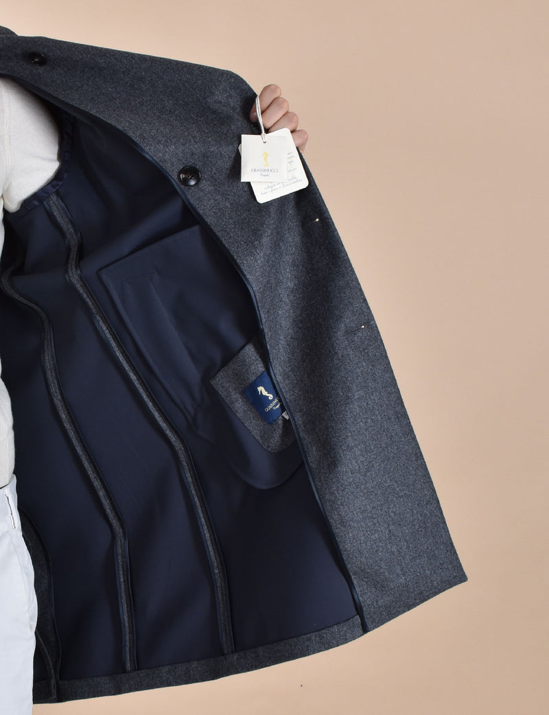 Cappotto Guarinucci grigio sermoneta 