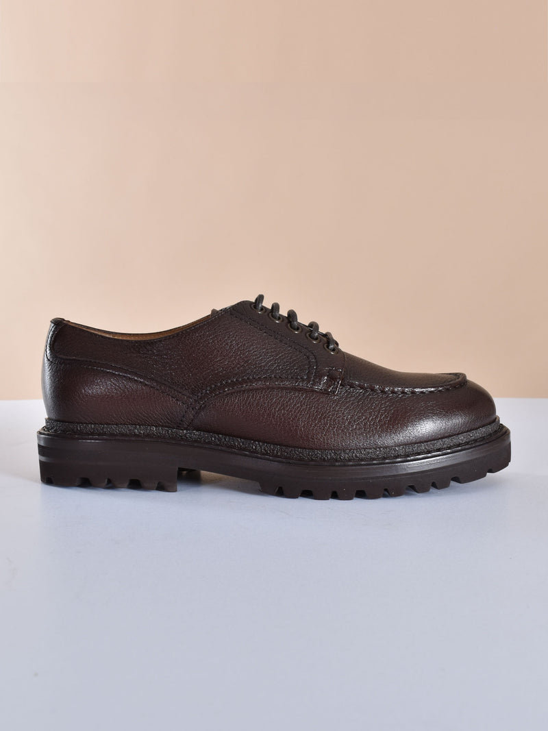 Scarpe Henderson derby testa di moro 