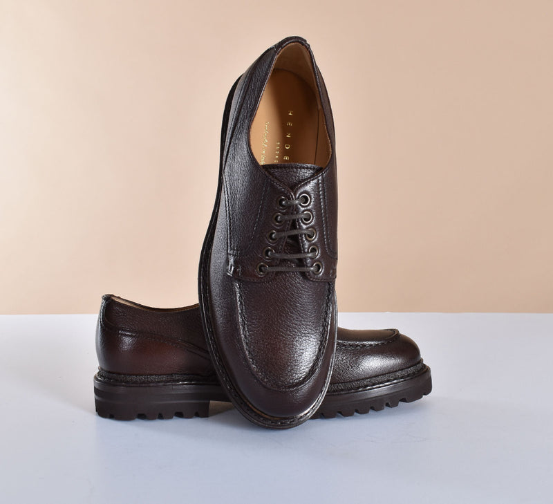 Scarpe Henderson derby testa di moro 