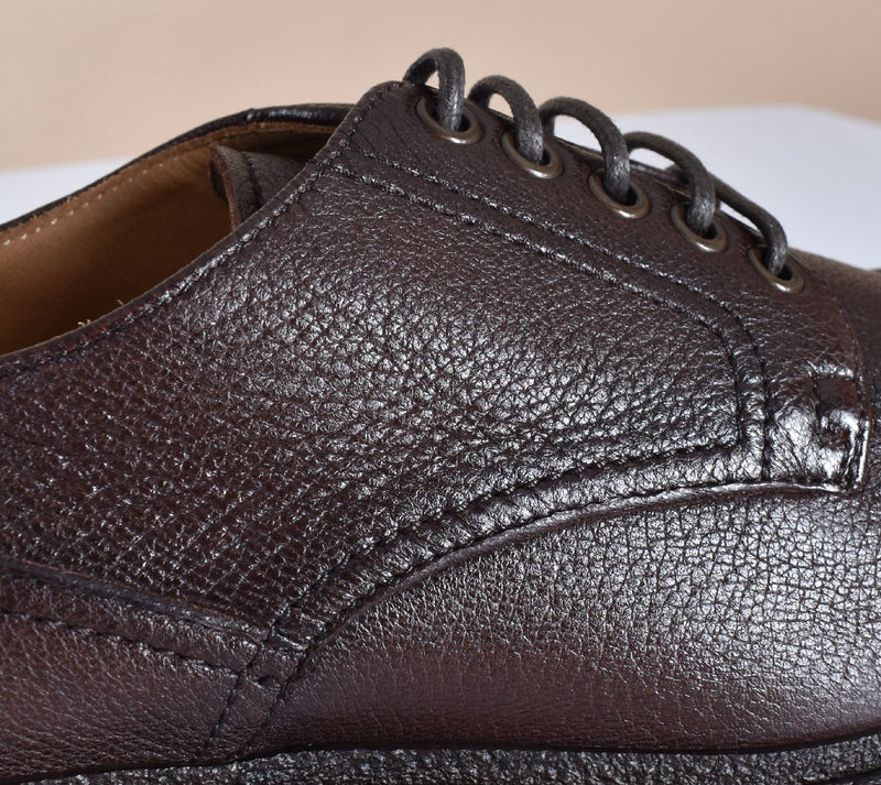 Scarpe Henderson derby testa di moro 