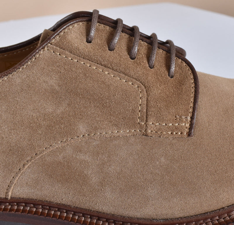 Scarpe Henderson derby suede beige 