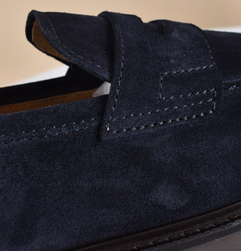 Scarpe Henderson mocassini blu 