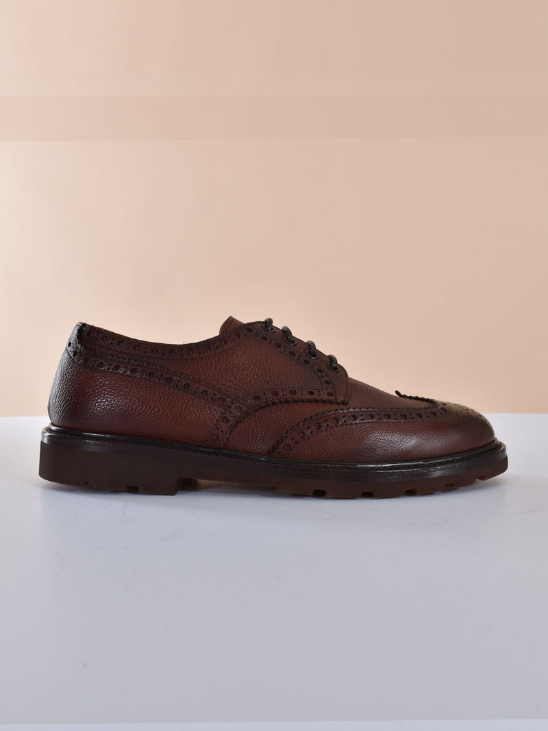 Scarpe Henderson George coda di rondine marrone 