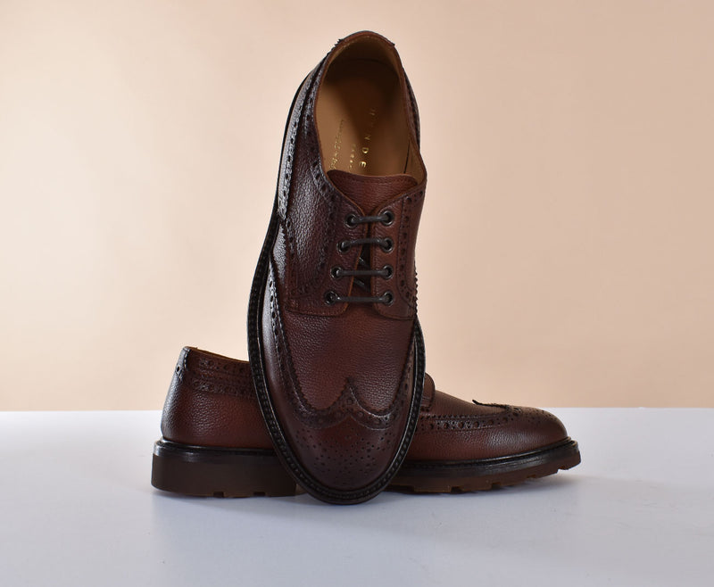 Scarpe Henderson George coda di rondine marrone 