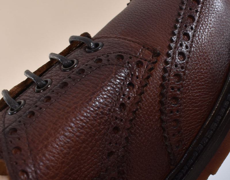 Scarpe Henderson George coda di rondine marrone 