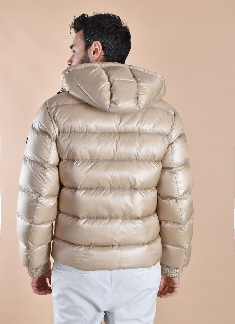 Giubbotto piumino Hèskimo beige Ultrapuf 