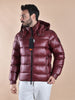 Giubbotto piumino Hèskimo bordeaux Ultrapuf
