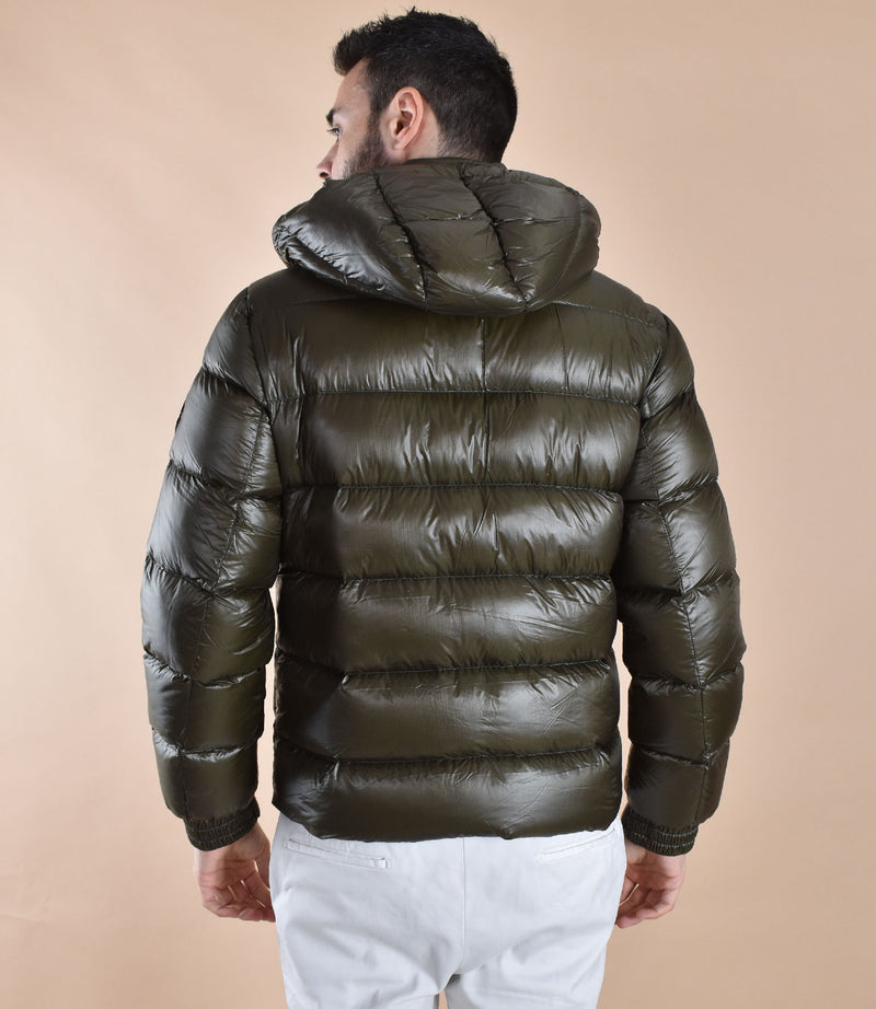 Giubbotto piumino Hèskimo verde militare Ultrapuf 