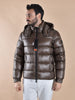 Giubbotto piumino Hèskimo marrone Ultrapuf
