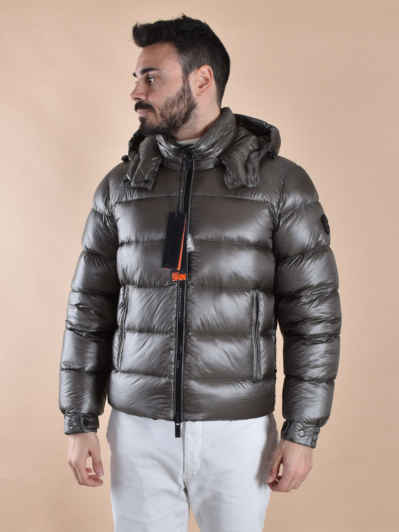 Giubbotto piumino Hèskimo piombo Ultrapuf 