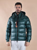 Giubbotto piumino Hèskimo verde bosco Ultrapuf