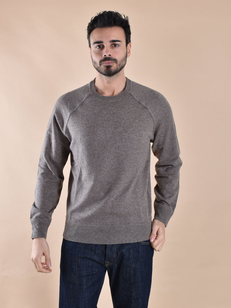Maglia Mc2 Saint Barth bricklane merinomarrone 