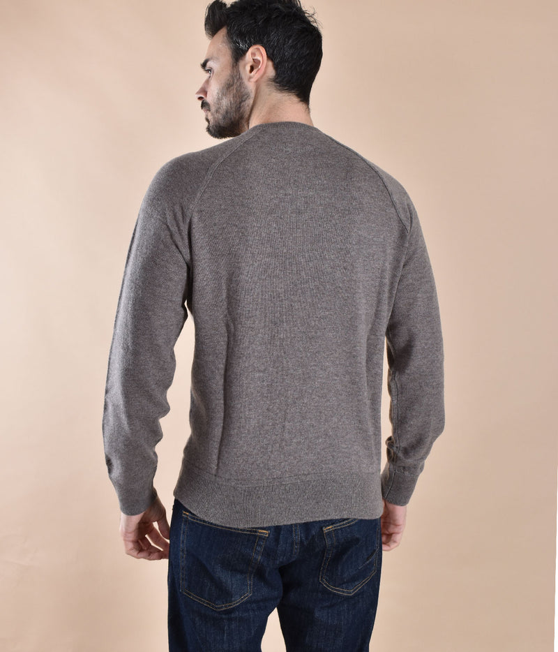 Maglia Mc2 Saint Barth bricklane merinomarrone 
