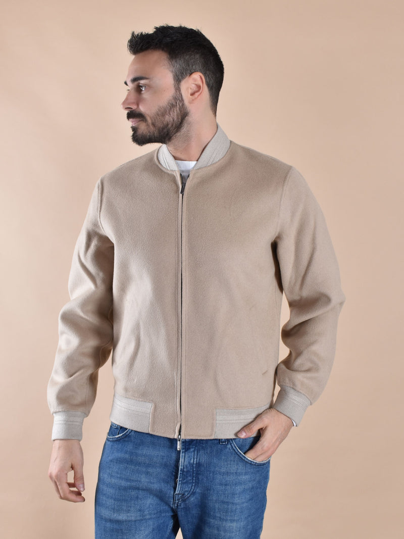Giubbotto Mc2 Saint Barth camden wool beige 