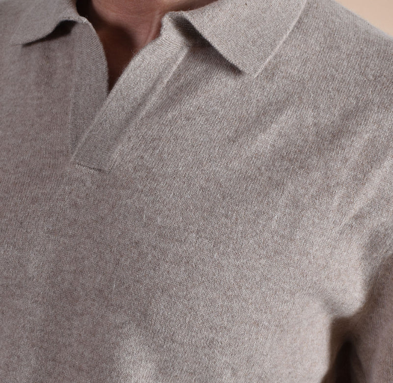 Polo Mc2 Saint Barth cashmere covent khaki 