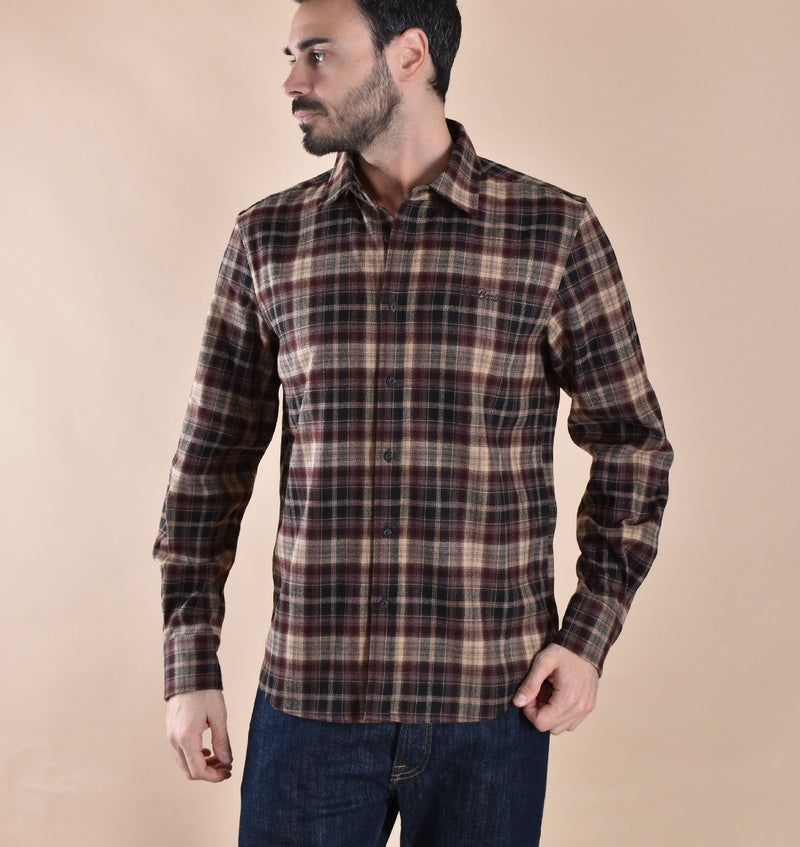 Camicia Mc2 Saint BArth quadri flanella tartan draw 